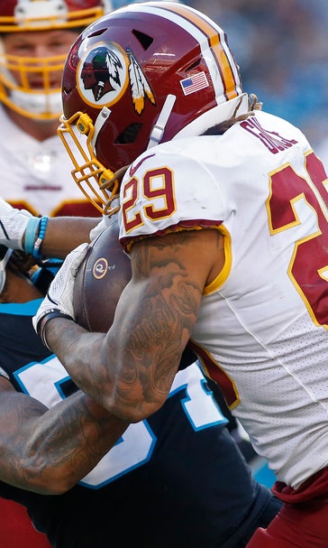 RB Guice to miss Redskins' game vs. Eagles with knee injury